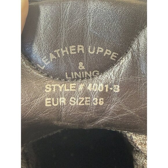 Havana Joe  Brown Leather Waterproof Gore Tex Chukka Boots Size 6 - Picture 11 of 12